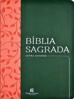 cover image of Bíblia Sagrada NVI, Couro Soft, Verde, Letra Grande, Leitura Perfeita
